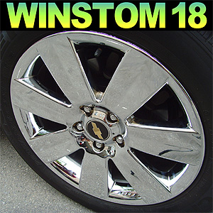 [ Captiva 2012 auto parts ] Chrome wheel cover for 18\"
